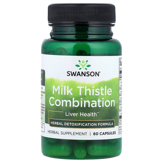 Swanson Vitamins, Milk Thistle Combination, 60 Capsules