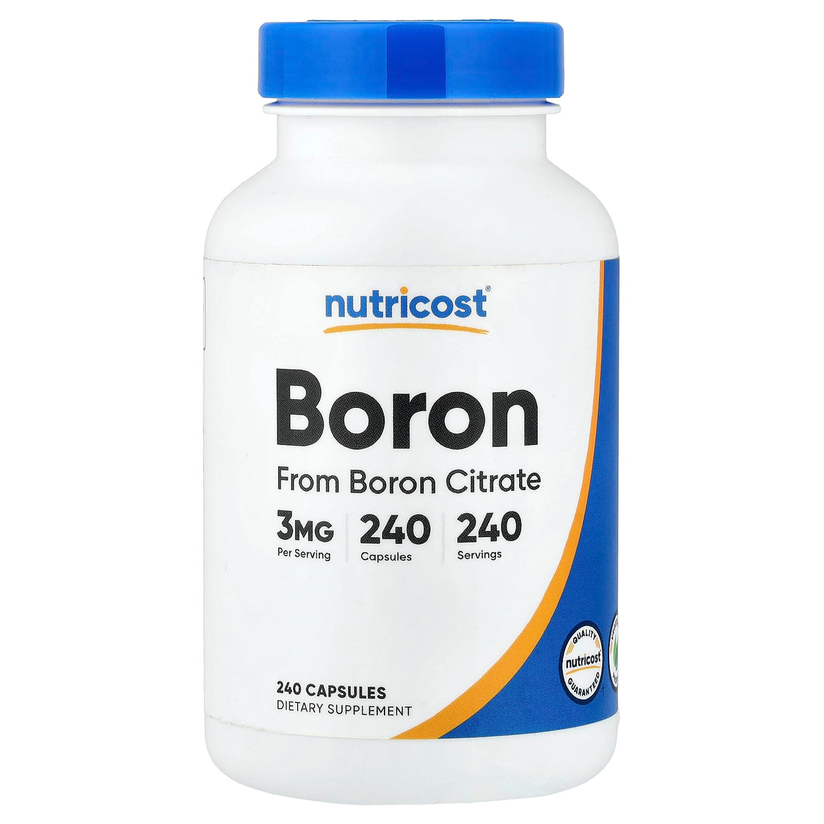 Nutricost Boron 3 mg 240 Capsules