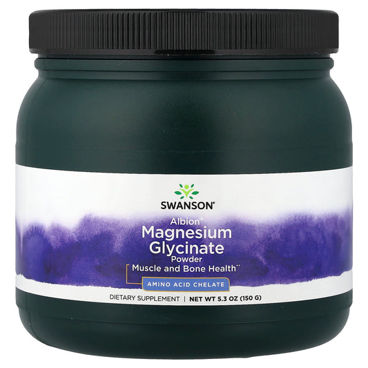 Swanson Vitamins, Albion®, Magnesium Glycinate Powder, 150 g (5.3 oz)