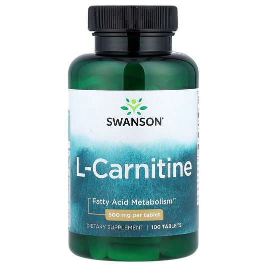 Swanson Vitamins, L-Carnitine, 100 Tablets