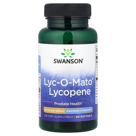 Swanson Lyc-O-Mato Lycopene 10 mg 60 Softgels