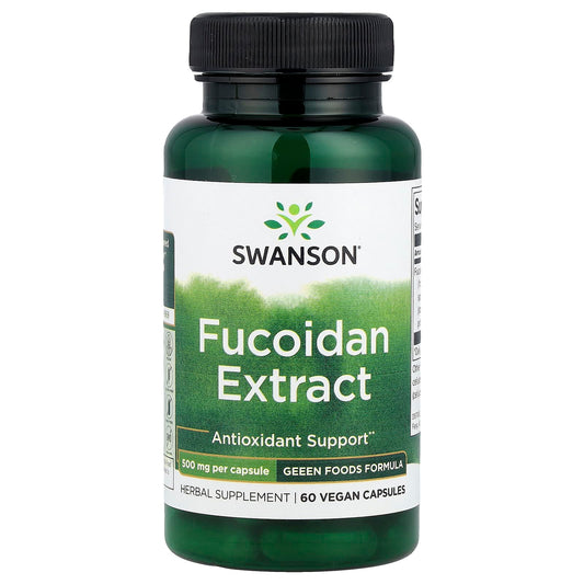 Swanson Fucoidan Extract 500 mg 60 Vegan Caps