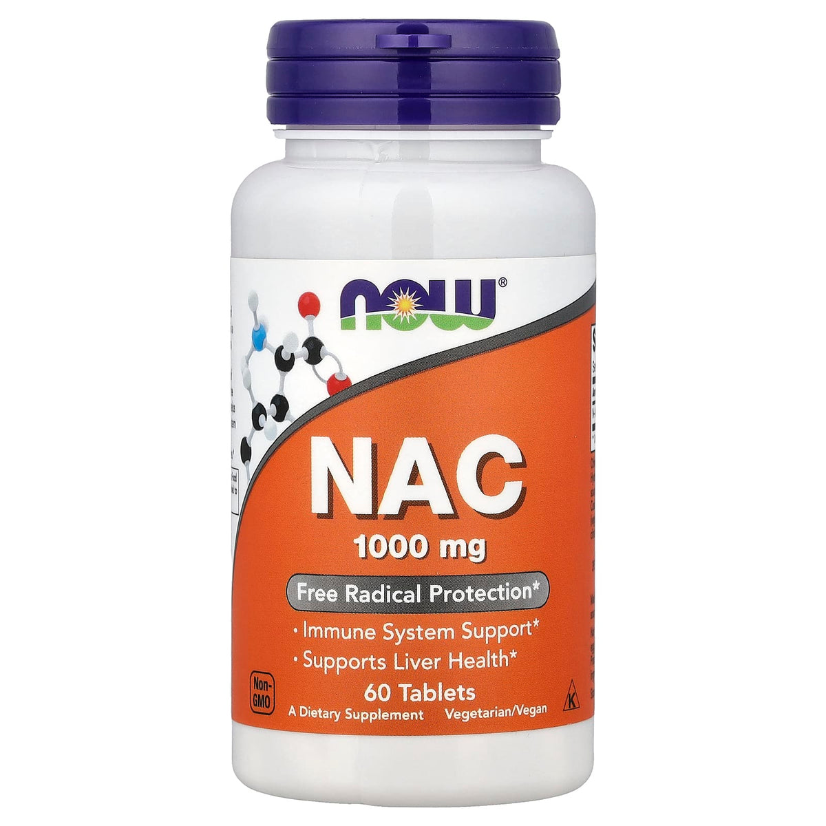 NOW Foods NAC 1,000 mg 60 Tabs