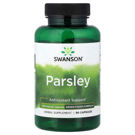 Swanson Vitamins, Parsley, 650 mg, 90 Capsules