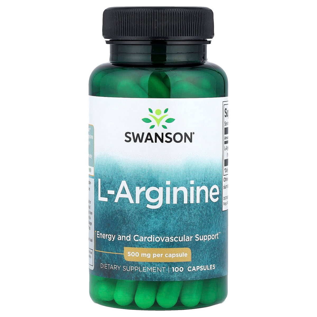 Swanson L-Arginine 500 mg 100 Caps