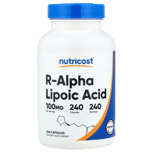 Nutricost R-Alpha Lipoic Acid 100 mg 240 Caps