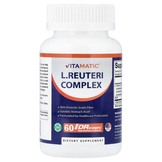 Vitamatic L Reuteri Probiotic 60 Caps