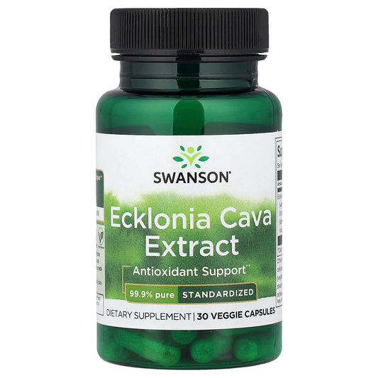 Swanson Vitamins, Ecklonia Cava Extract, 30 Veg Capsules (53 mg Per capsule)