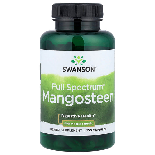 Swanson Vitamins, Full Spectrum® Mangosteen, 500 mg, 100 Capsules