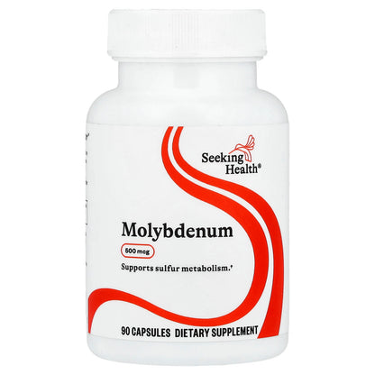 Seeking Health Molybdenum 500 mcg 90 Caps