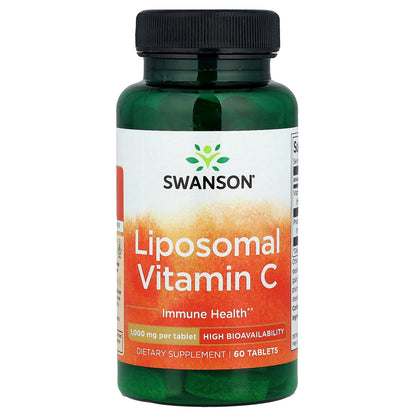 Swanson Vitamins, Liposomal Vitamin C, 60 Tablets
