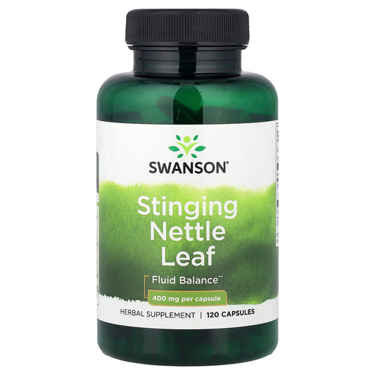 Swanson Vitamins, Stinging Nettle Leaf, 400 mg, 120 Capsules