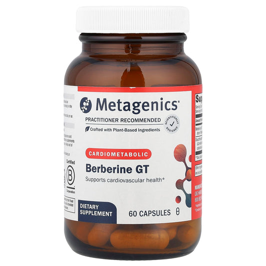Metagenics Berberine GT, Cardiometabolic 60 Caps