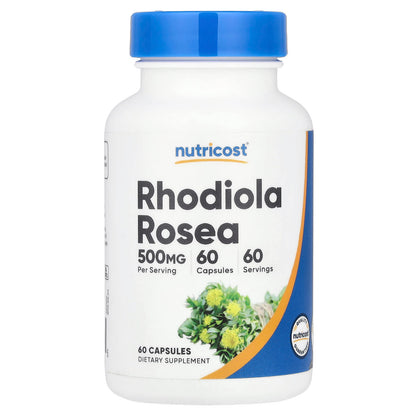 Nutricost Rhodiola Rosea 500 mg 60 Caps