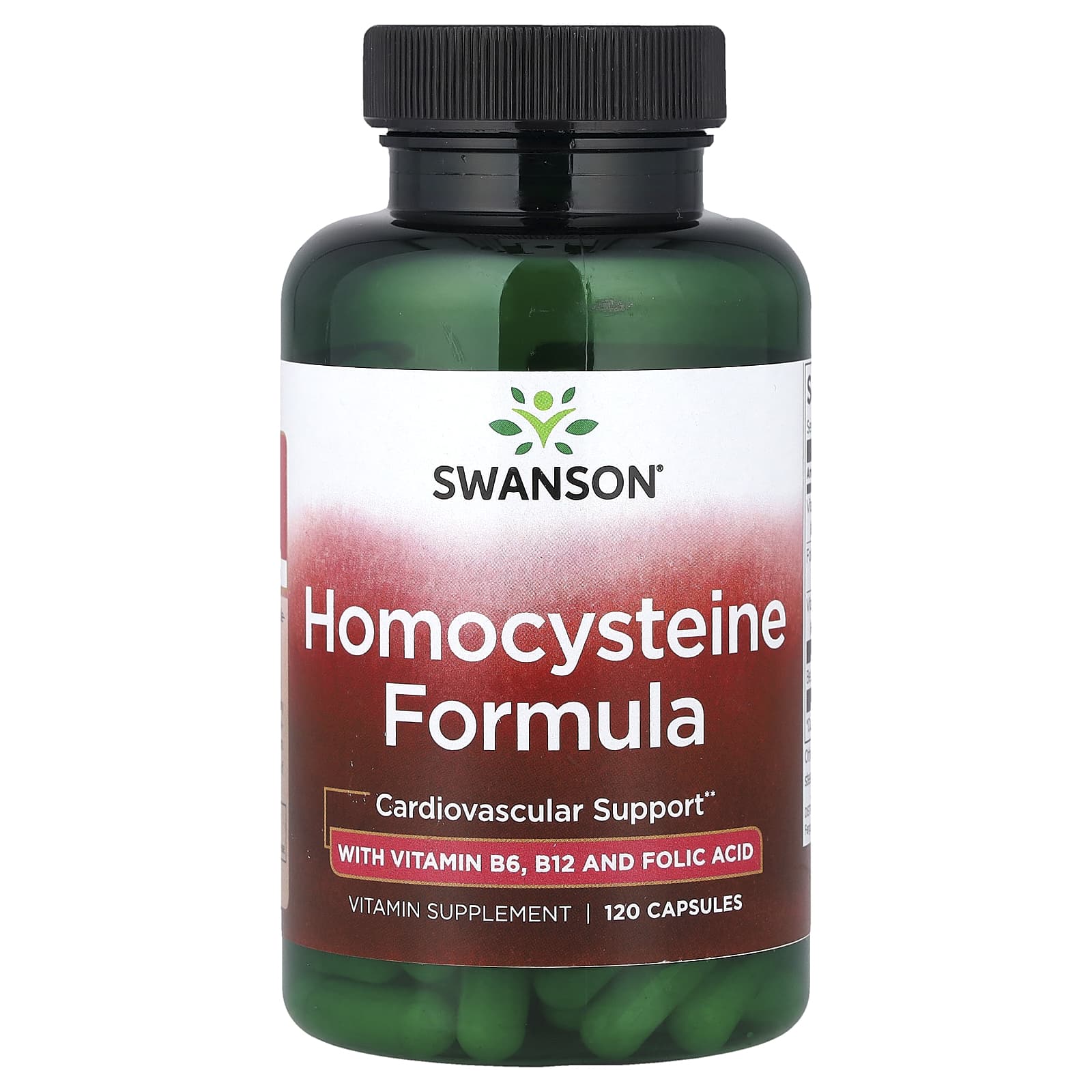 Swanson Vitamins, Homocysteine Formula, 120 Capsules