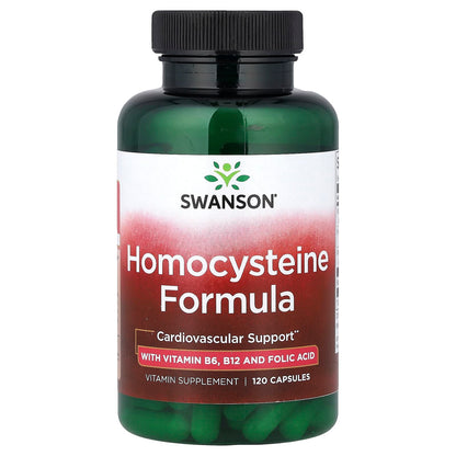 Swanson Vitamins, Homocysteine Formula, 120 Capsules