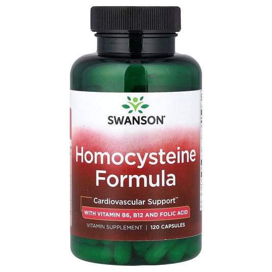 Swanson Vitamins, Homocysteine Formula, 120 Capsules