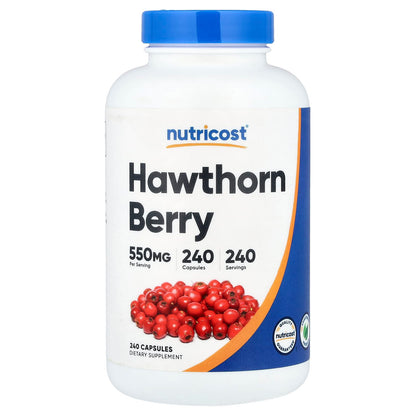 Nutricost Hawthorn 550 mg 240 Capsules