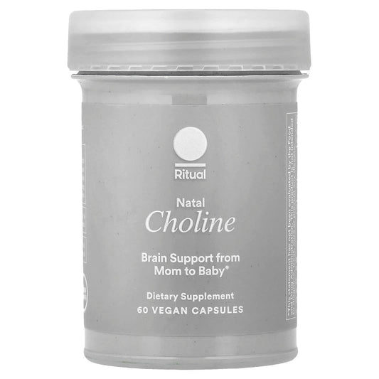 Ritual, Natal Choline, Citrus, 60 Vegan Capsules (275 mg per Capsule)