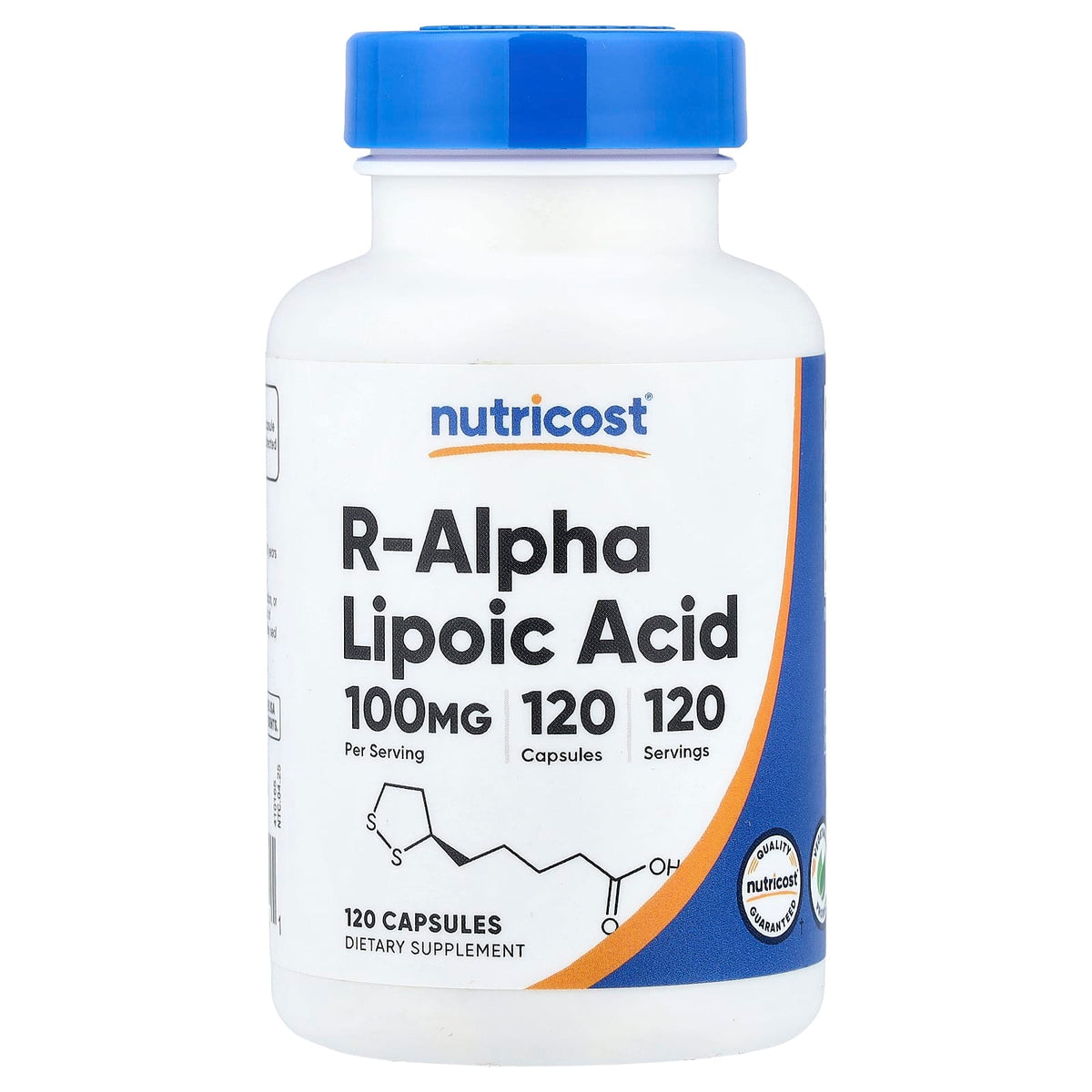 Nutricost R-Alpha Lipoic Acid 100 mg 120 Caps