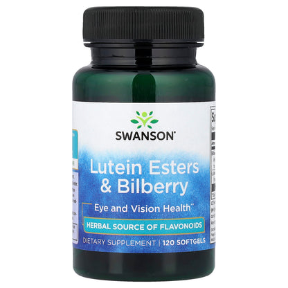 Swanson Lutein Esters & Bilberry 120 Softgels
