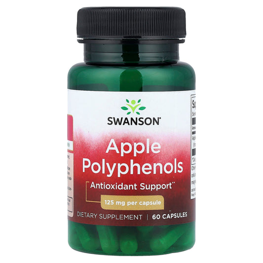 Swanson Vitamins, Apple Polyphenols, 125 mg, 60 Capsules