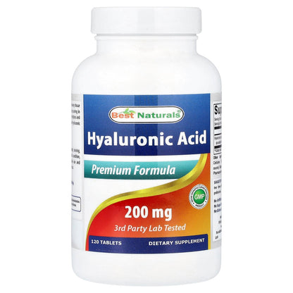 Best Naturals Hyaluronic Acid 120 Tablets