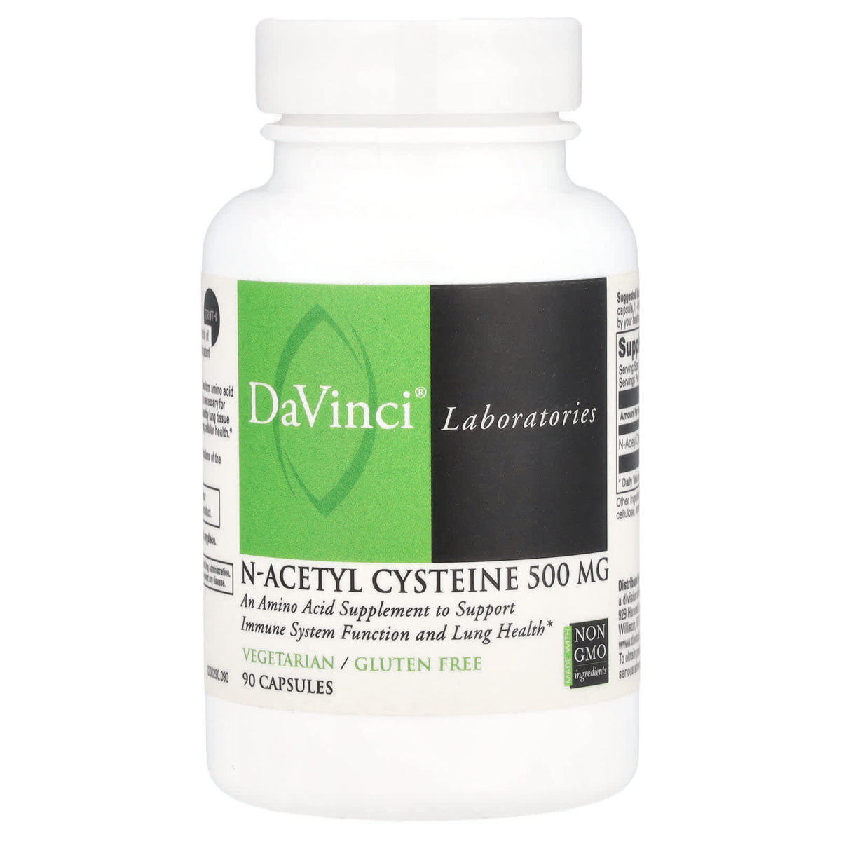 DaVinci Laboratories N-Acetyl Cysteine 500 mg 90 Caps