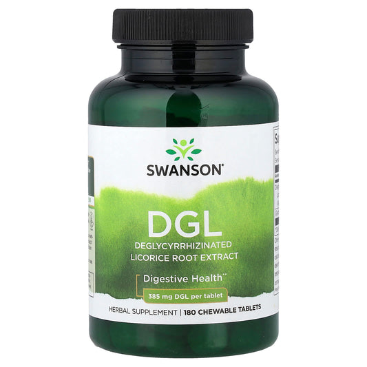 Swanson Vitamins, DGL, 180 Chewable Tablets