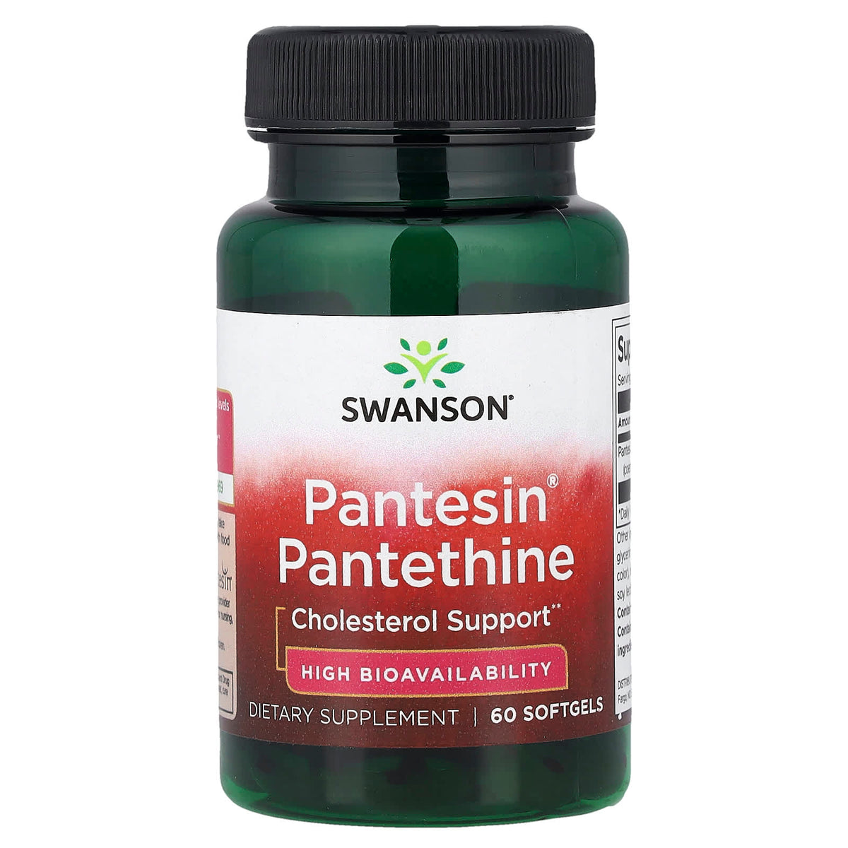 Swanson Pantesin Pantethine 300 mg 60 Softgels