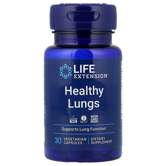 Life Extension, Healthy Lungs, 30 Vegetarian Capsules