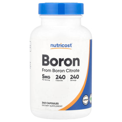 Nutricost Boron 5 mg 240 Caps