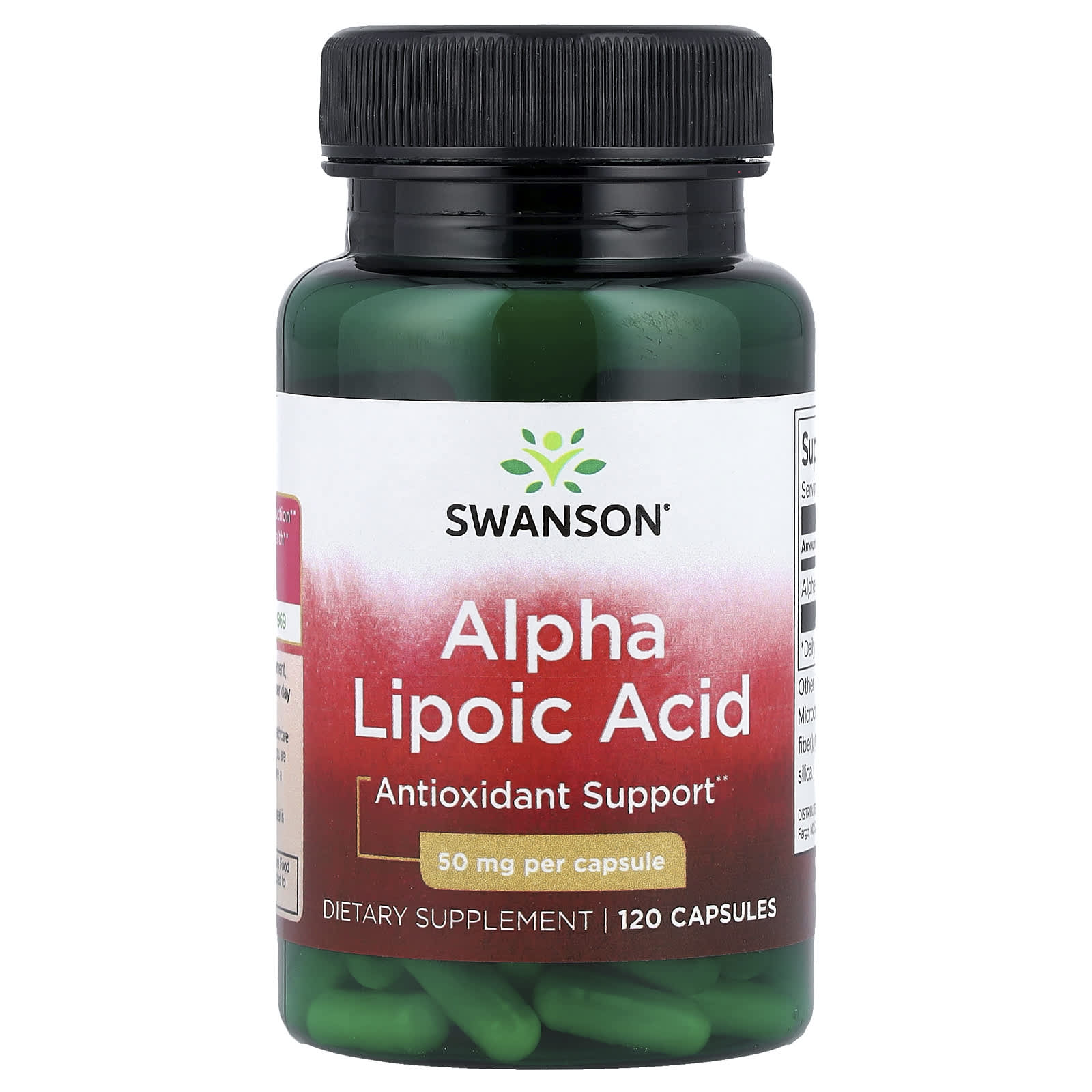 Swanson Vitamins, Alpha Lipoic Acid, 50 mg, 120 Capsules