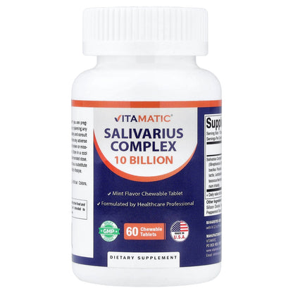 Vitamatic Salivarius Complex 60 Chewable Tabs