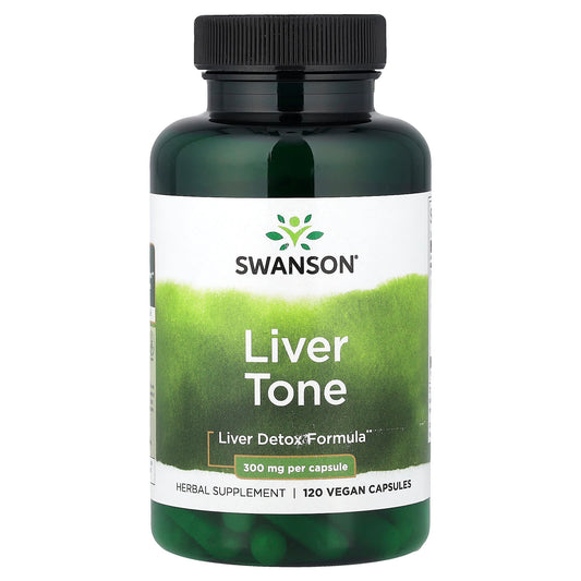 Swanson Vitamins, Liver Tone, 120 Vegan Capsules