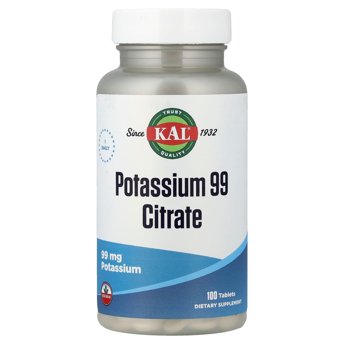 KAL Potassium 99 Citrate 99 mg 100 Tabs