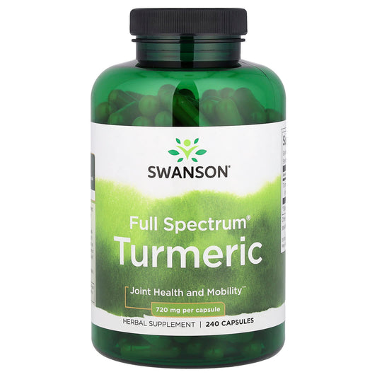 Swanson Turmeric Curcumin 720 mg 240 Caps