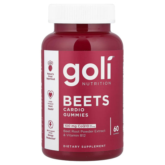 Goli Nutrition, Beetroot Cardio Gummies, 60 Gummies