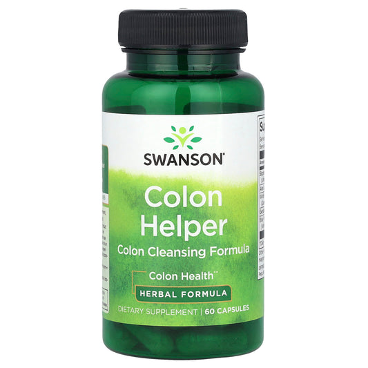 Swanson Vitamins, Colon Helper, 60 Capsules
