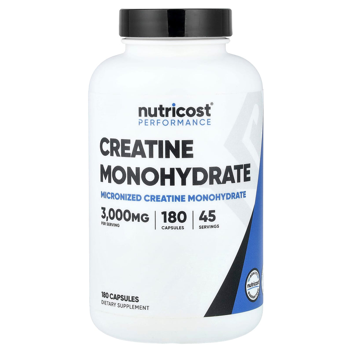 Nutricost Creatine Monohydrate 750mg 180 Capsules