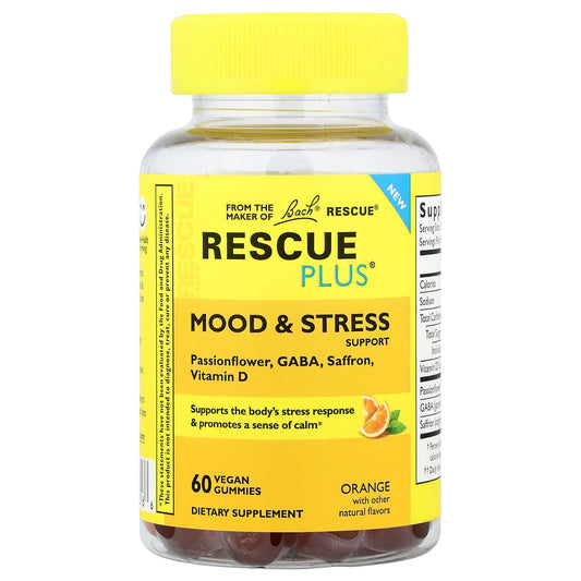 Bach Rescue Plus Gummies Mood & 60 Vegan Gummies