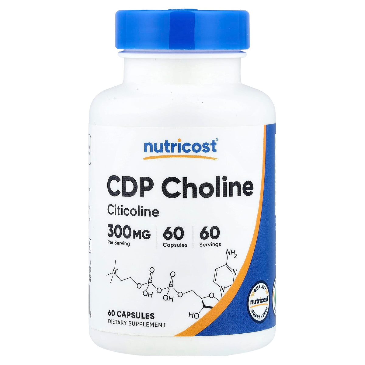 Nutricost Choline 300 mg 60 Caps
