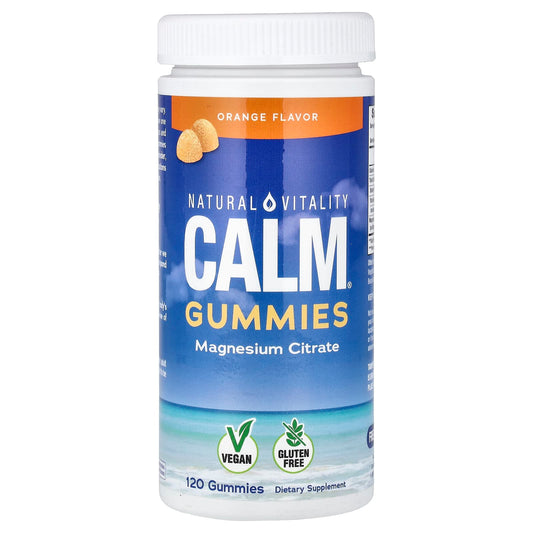 Natural Vitality, CALM® Gummies, Orange, 120 Gummies