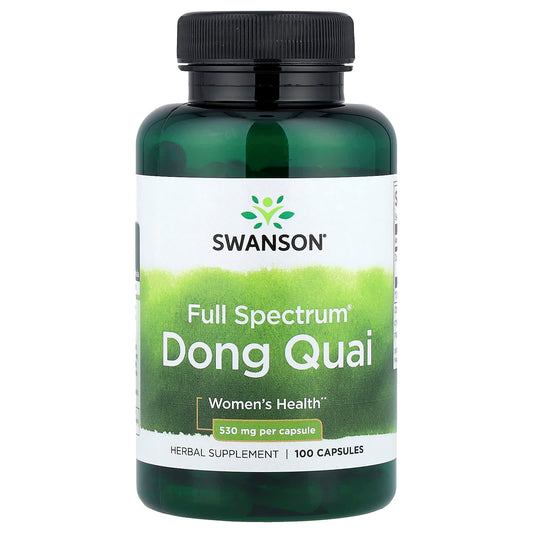 Swanson Vitamins, Full Spectrum® Dong Quai, 530 mg, 100 Capsules