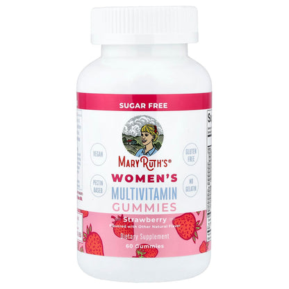 MaryRuth's, Women's Multivitamin Gummies, Strawberry, 60 Gummies
