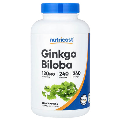 Nutricost Ginkgo Biloba 120 mg 240 Caps