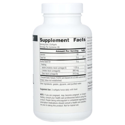 Source Naturals Perilla Oil 333 mg 90 Softgels