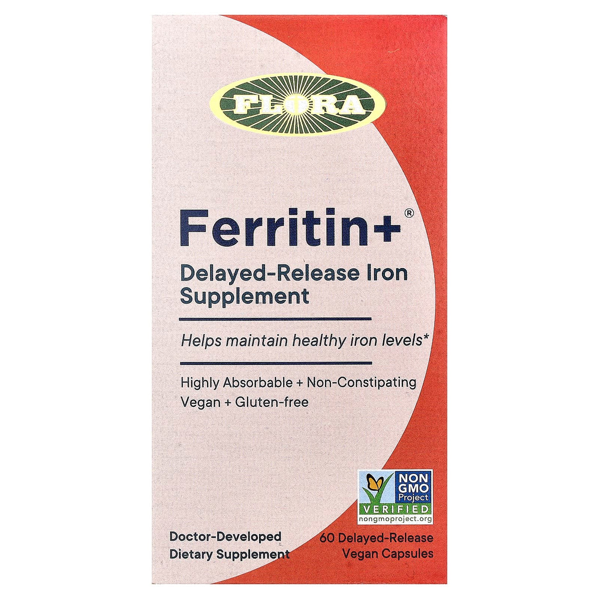 Flora Ferritin + 20 mg per Capsule