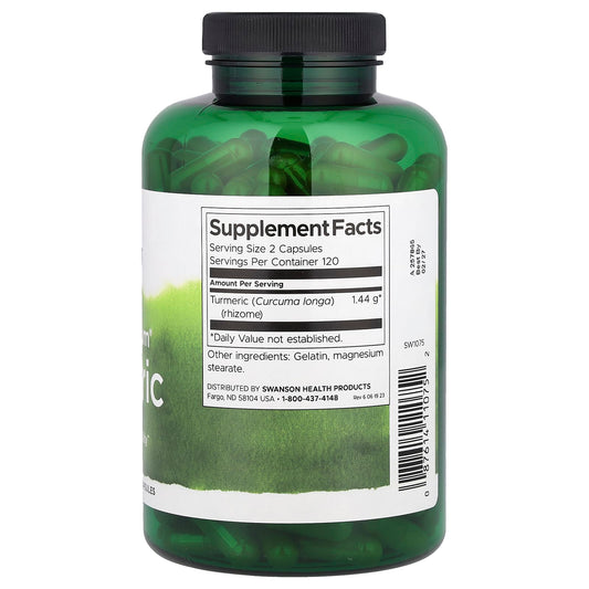 Swanson Turmeric Curcumin 720 mg 240 Caps