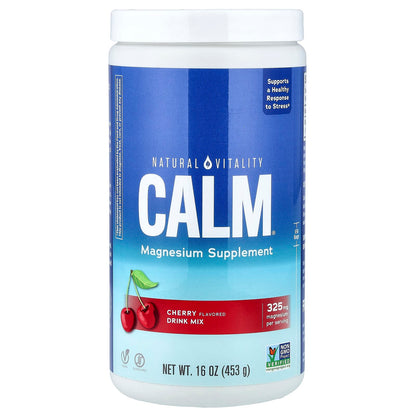 Natural Vitality, CALM, Magnesium Supplement Drink Mix, Original, 453g